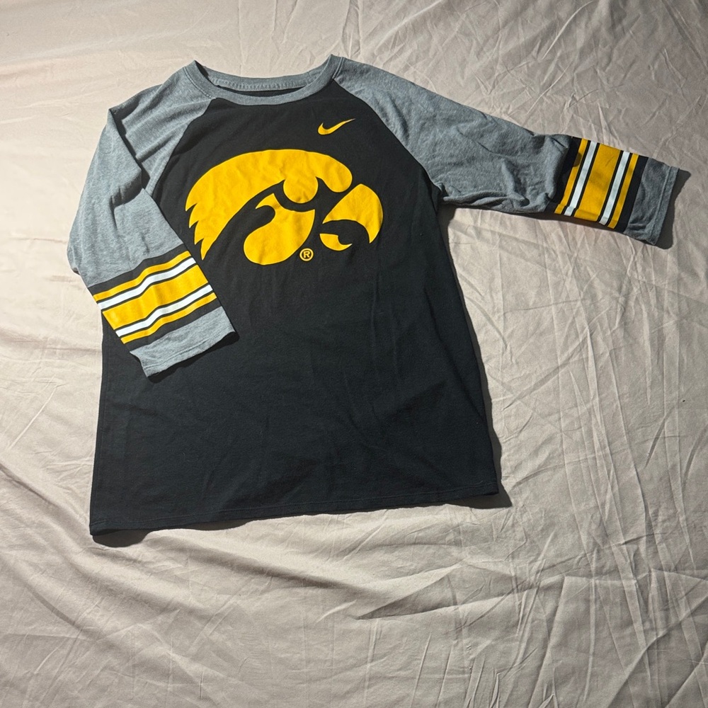 Nike Iowa baseball tee shirt